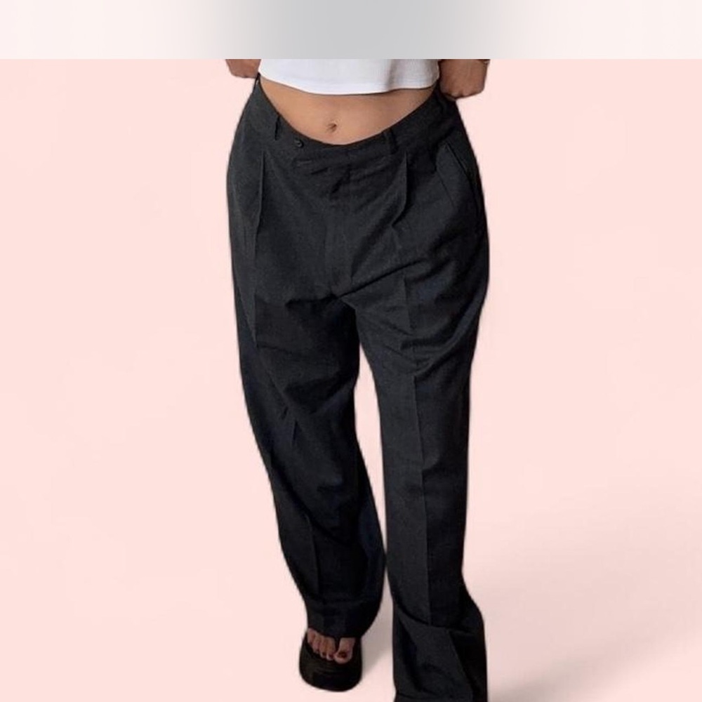 Nordstrom Dark Gray Women's Trousers